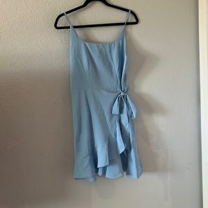 Baby blue summer dress